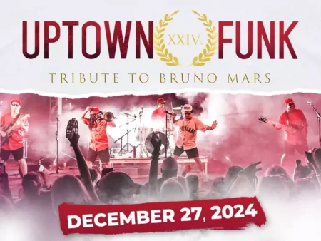 “UPTOWN FUNK” – The Ultimate Tribute to Bruno Mars at River Cree Resort and Casino