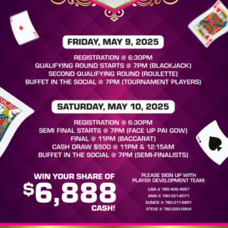 Marathon Table Games Tournament at Pure Casino Edmonton