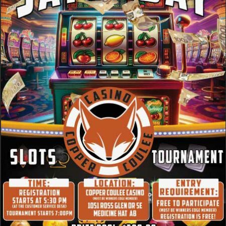 Slots Tournament at Copper Coulee Casino