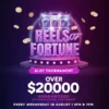 Reels of Fortune Slot Tournament Every Wednesday in August