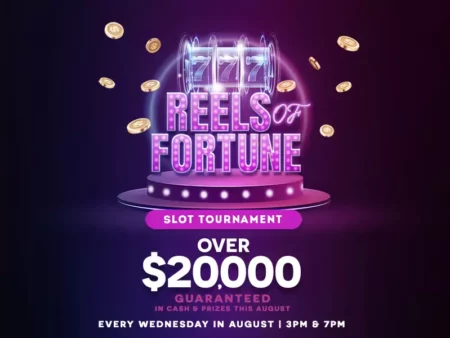 Reels of Fortune Slot Tournament Every Wednesday in August