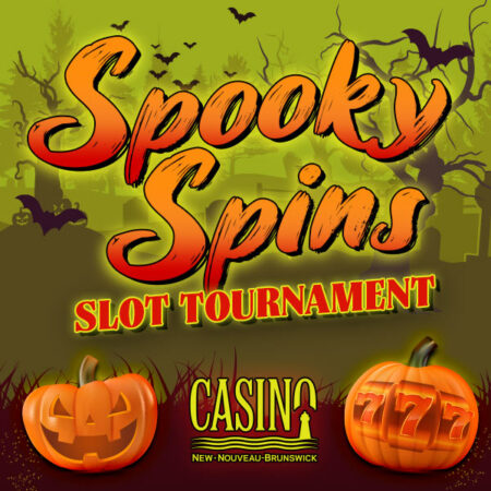 Spooky Spins FREE Slot Tournaments at Casino New Brunswick
